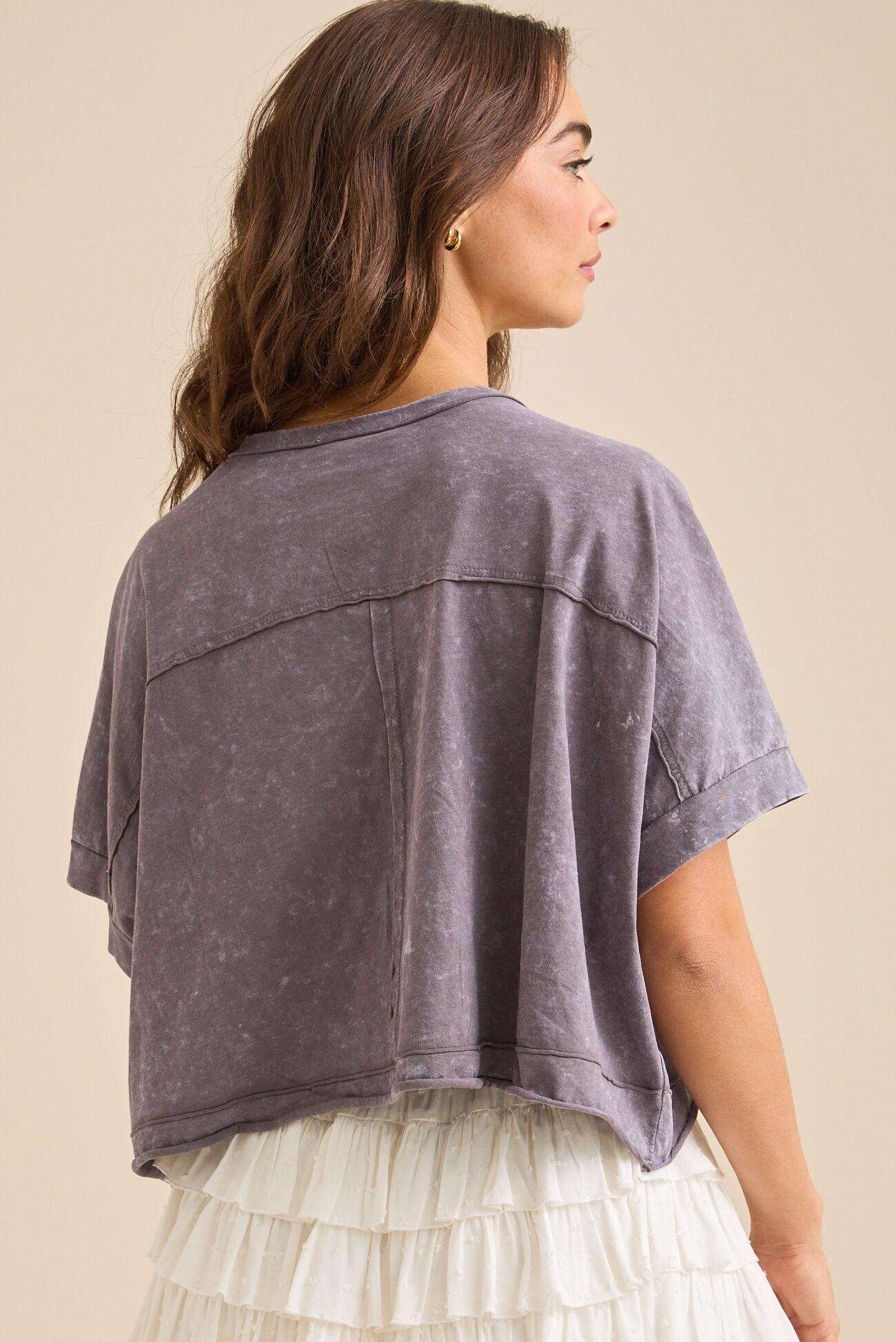 Khani Boxy Pocket Tee Product Image