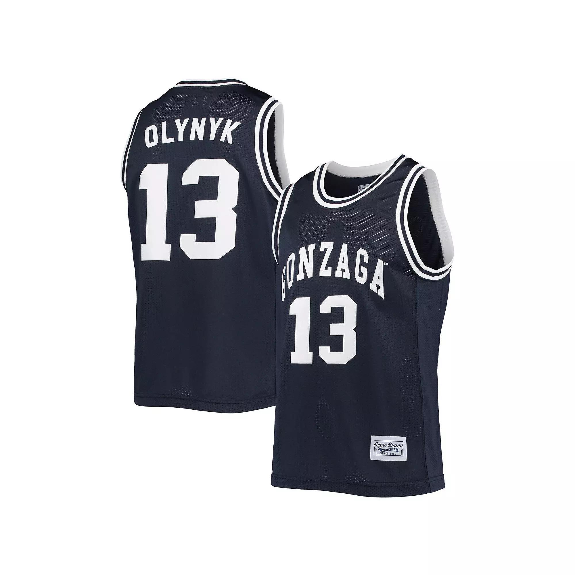 Men's Original Retro Brand Kelly Olynyk Navy Gonzaga Bulldogs Alumni Commemorative Classic Basketball Jersey, Size: Large, Zag Blue Product Image