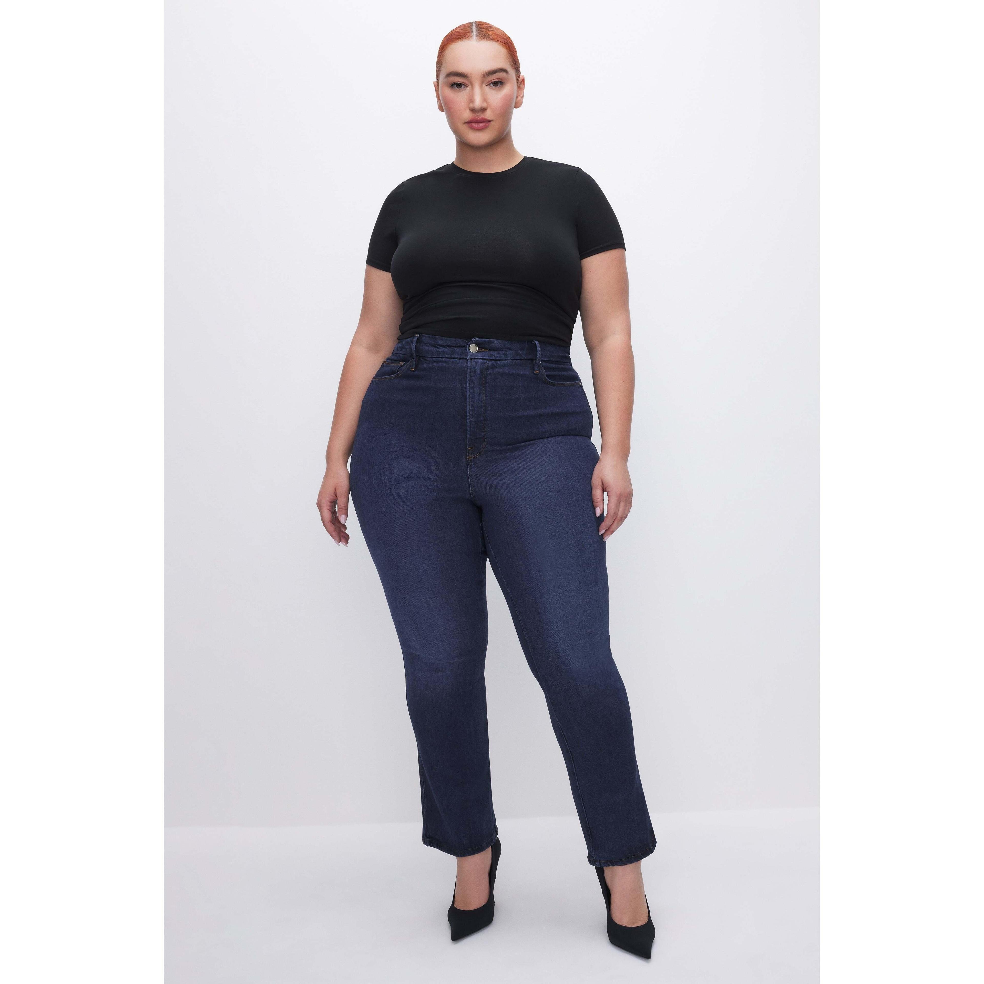 Womens Soft Tech Good Curve Straight Jeans Product Image