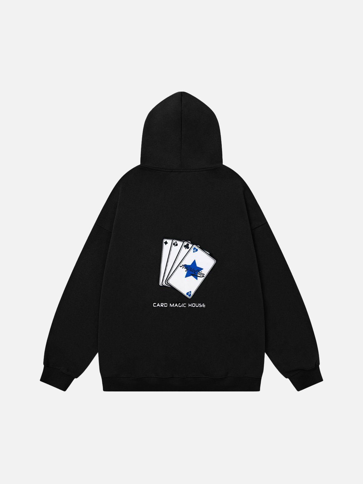 Aelfric Eden Star Playing Cards Hoodie Product Image
