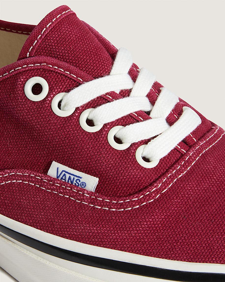 Premium Authentic Shoe in Bordeaux Red| Vans US Product Image