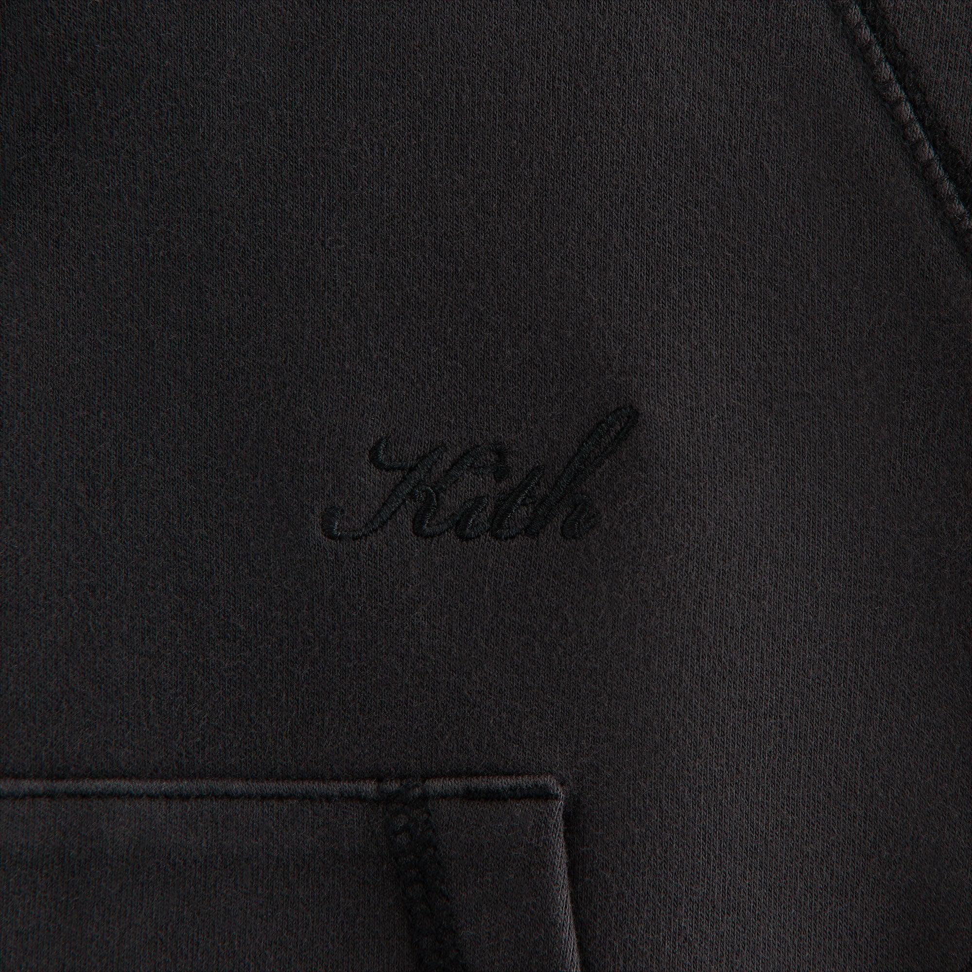 Kith Women Davin Cropped Hoodie - Black Female Product Image