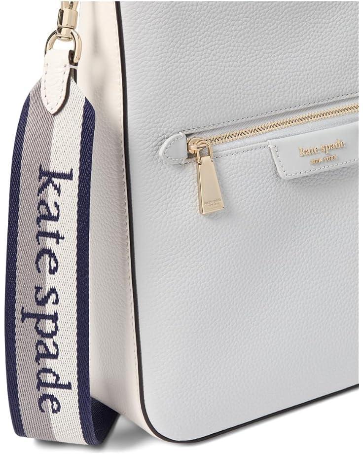 Roulette Pebbled Leather Medium Messenger Product Image