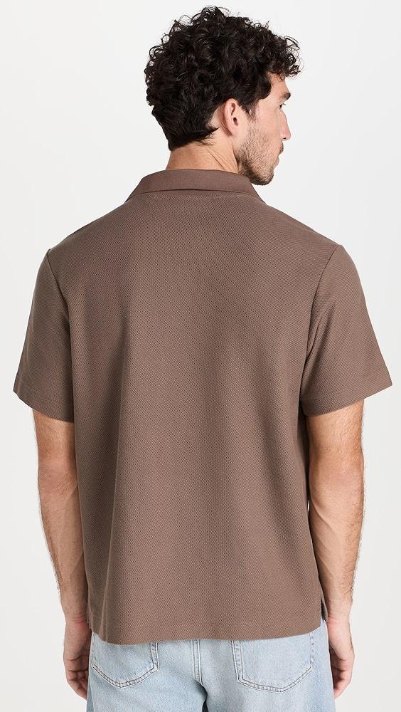 FRAME Jacquard Polo | Shopbop Product Image