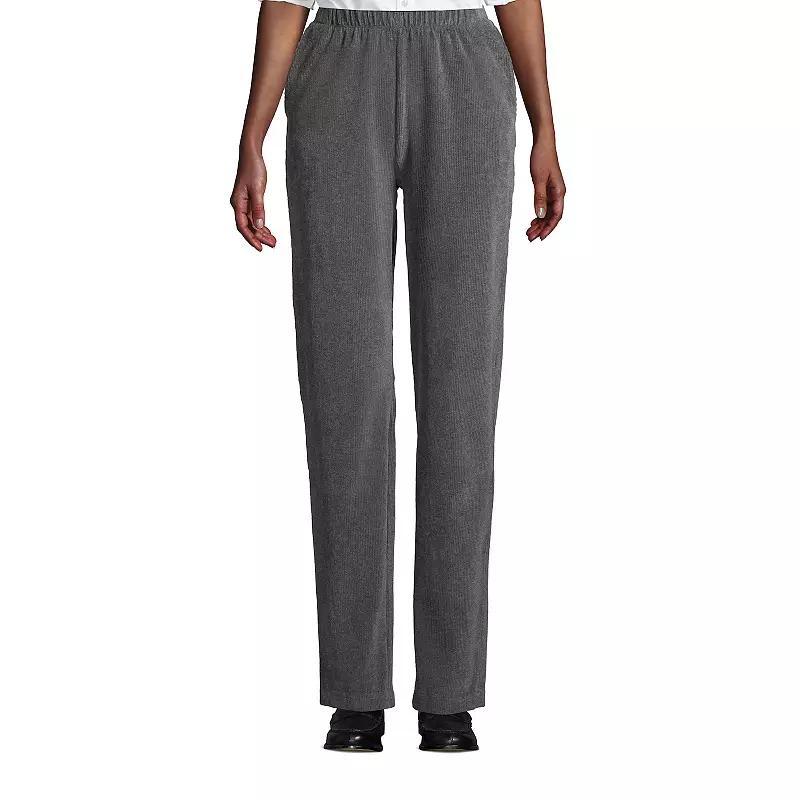Women's Lands' End Sport High Rise Corduroy Pull-On Pants, Size: XL, Deep  Blue Product Image
