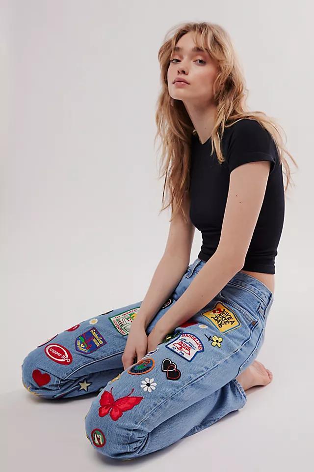 Tricia Fix Patched Jeans Product Image