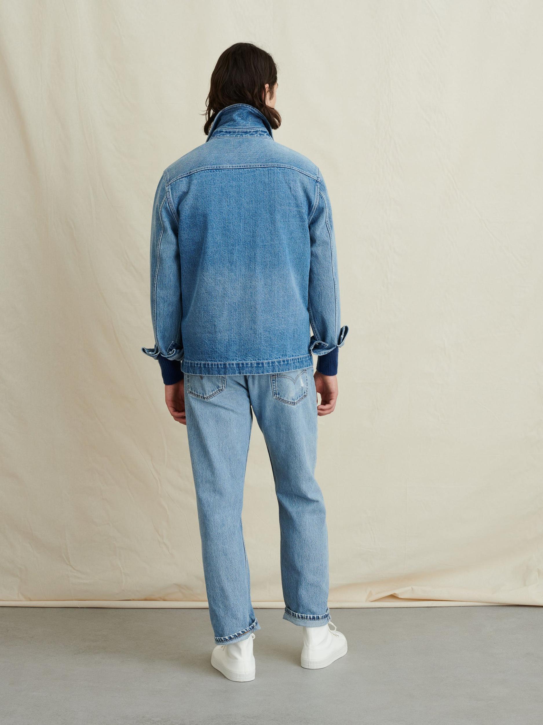 Work Jacket in Vintage Wash Denim Product Image