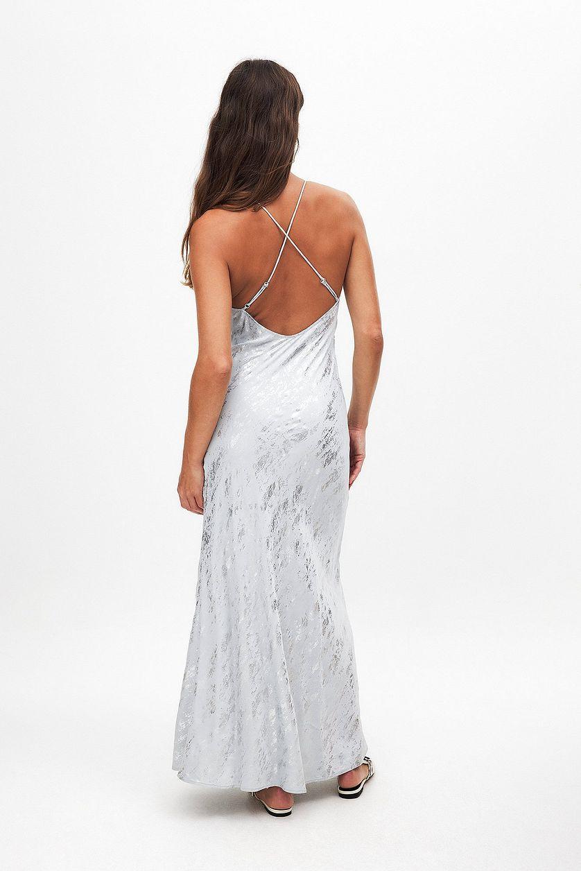 Satin Slip Dress Product Image