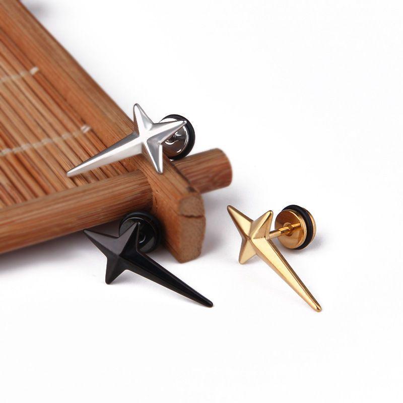 Stainless Steel Star Earring Product Image