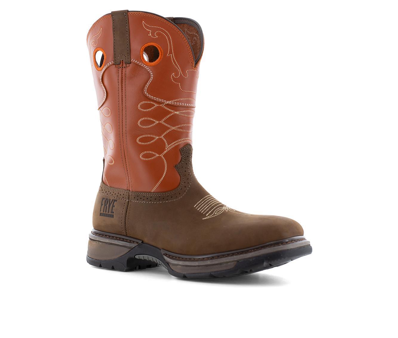 Men's Frye Supply Non-Waterproof Western Safety-Craft Boot Work Boots Product Image