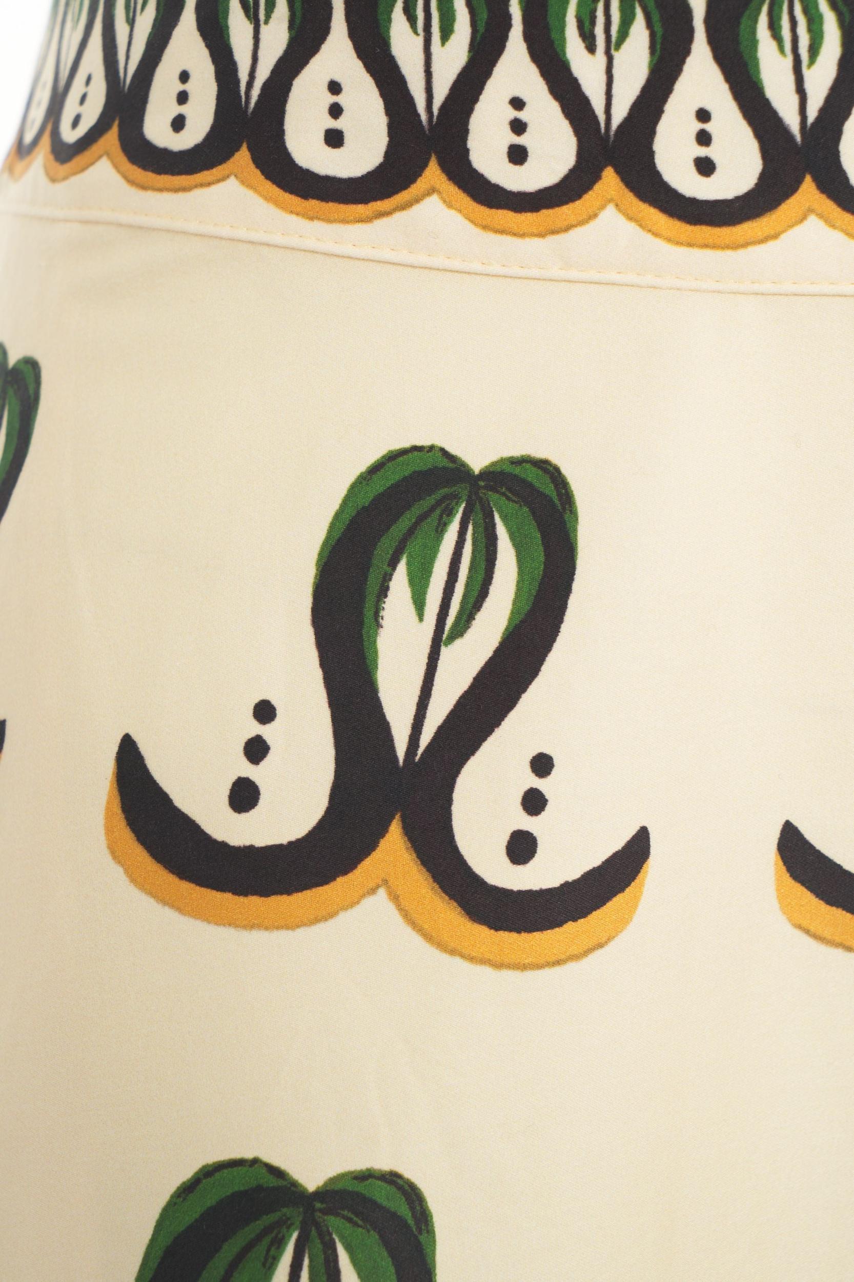 Maxi skirt with print Product Image