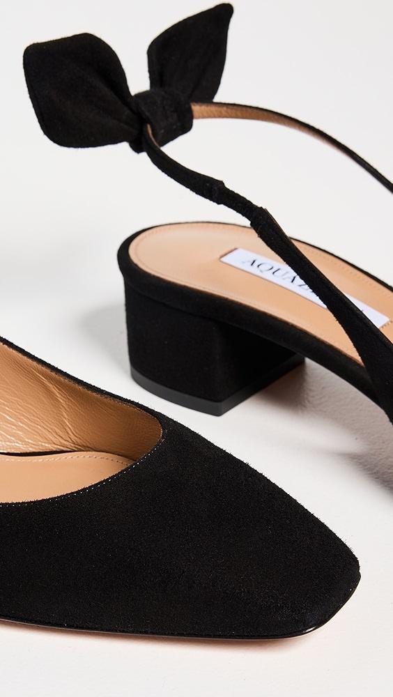 Aquazzura 35mm Very Bow Tie Sling Pumps | Shopbop Product Image