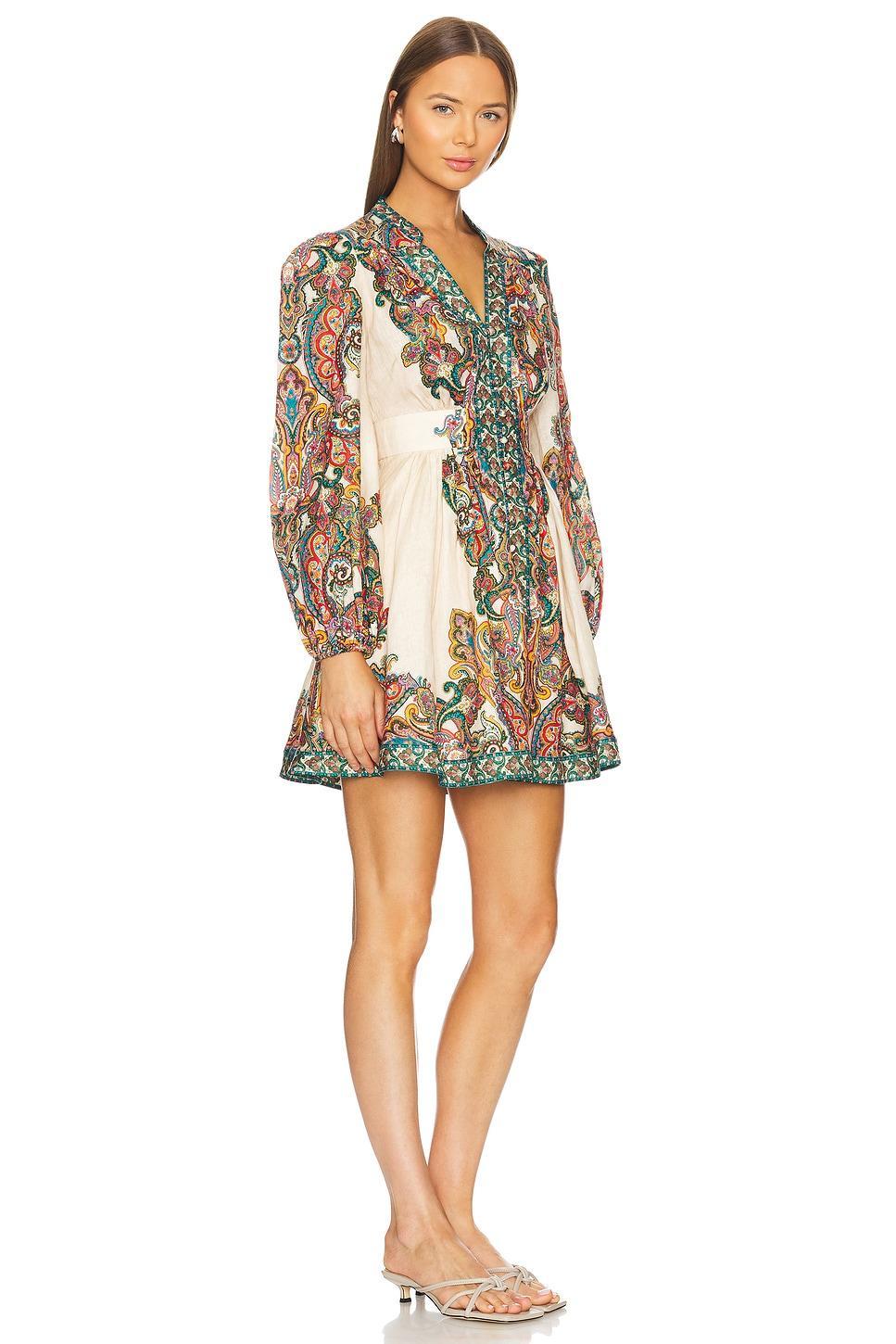Ottie Plunge Mini Dress Zimmermann Product Image