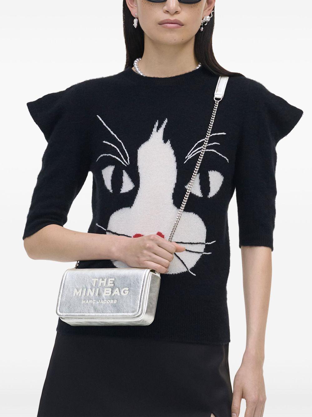 The Metallic Leather Chain Mini bag Product Image