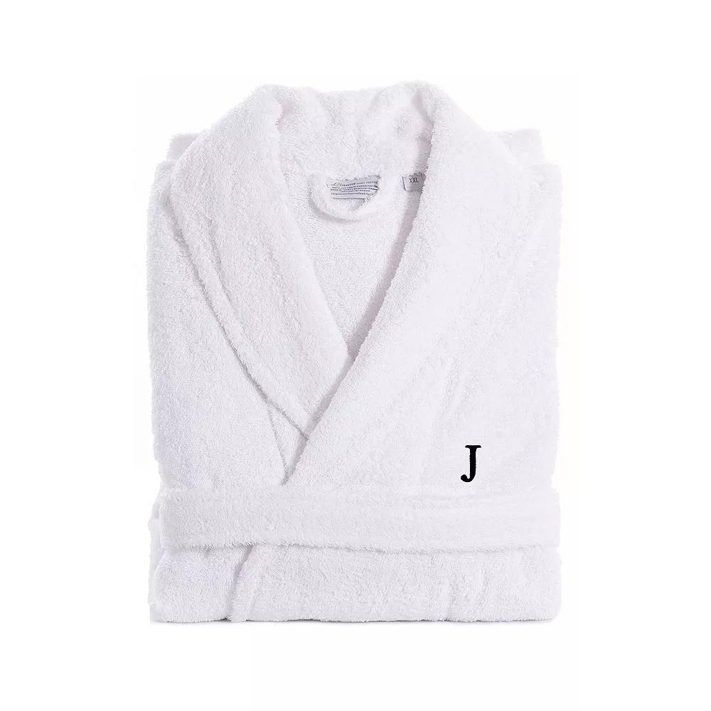 Linum Home Textiles Turkish Cotton Personalized Quick Dry Terry Bathrobe, Women's, Size: Small/Medium, J Product Image