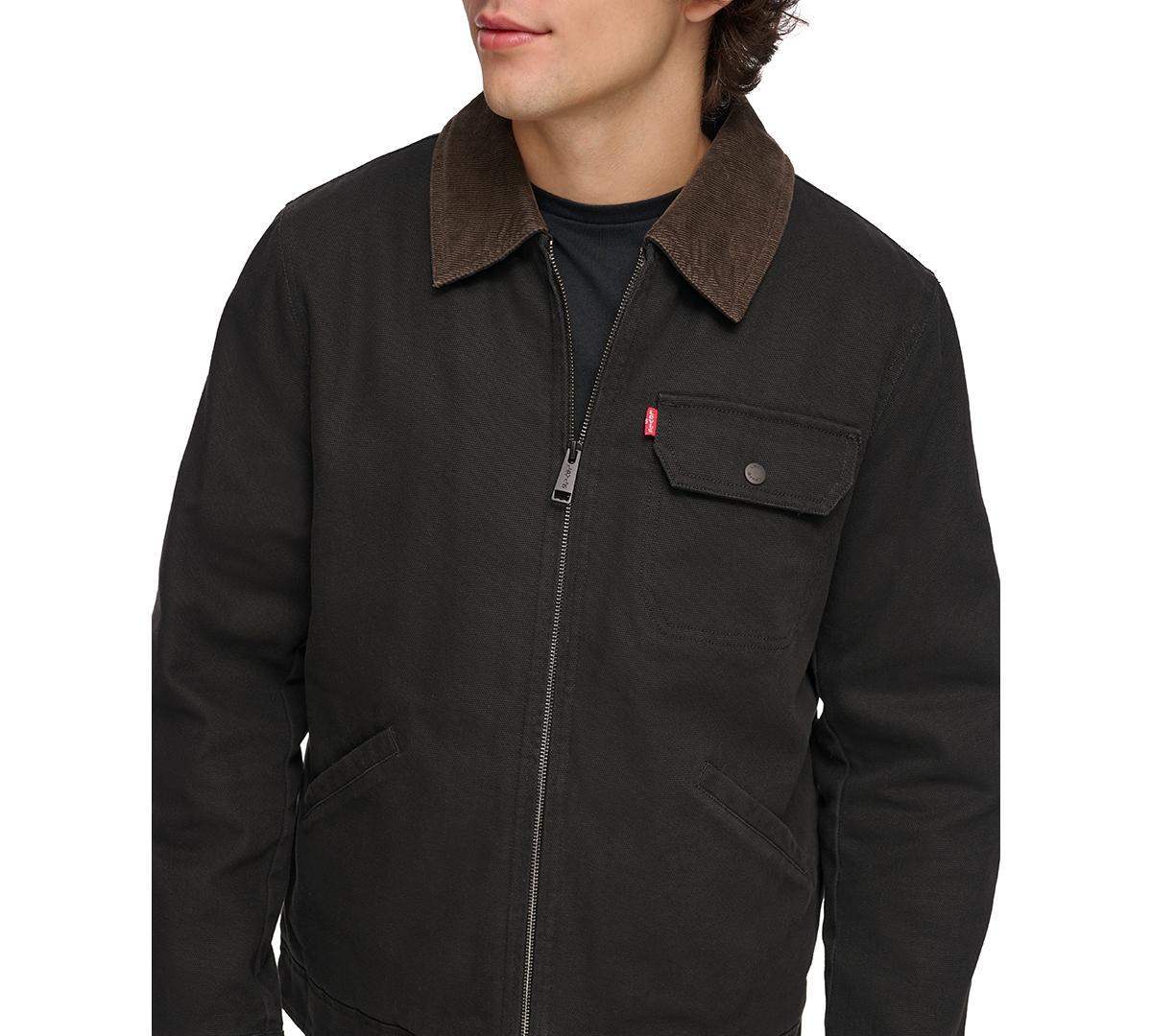 Men's Levi's® Trucker Jacket, Size: Large, Black Product Image