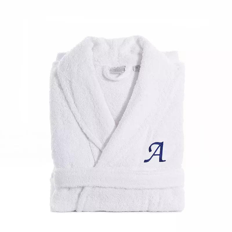 Linum Home Textiles Turkish Cotton Personalized Unisex Embroidered Terry Bathrobe, Women's, Size: Small/Medium Product Image