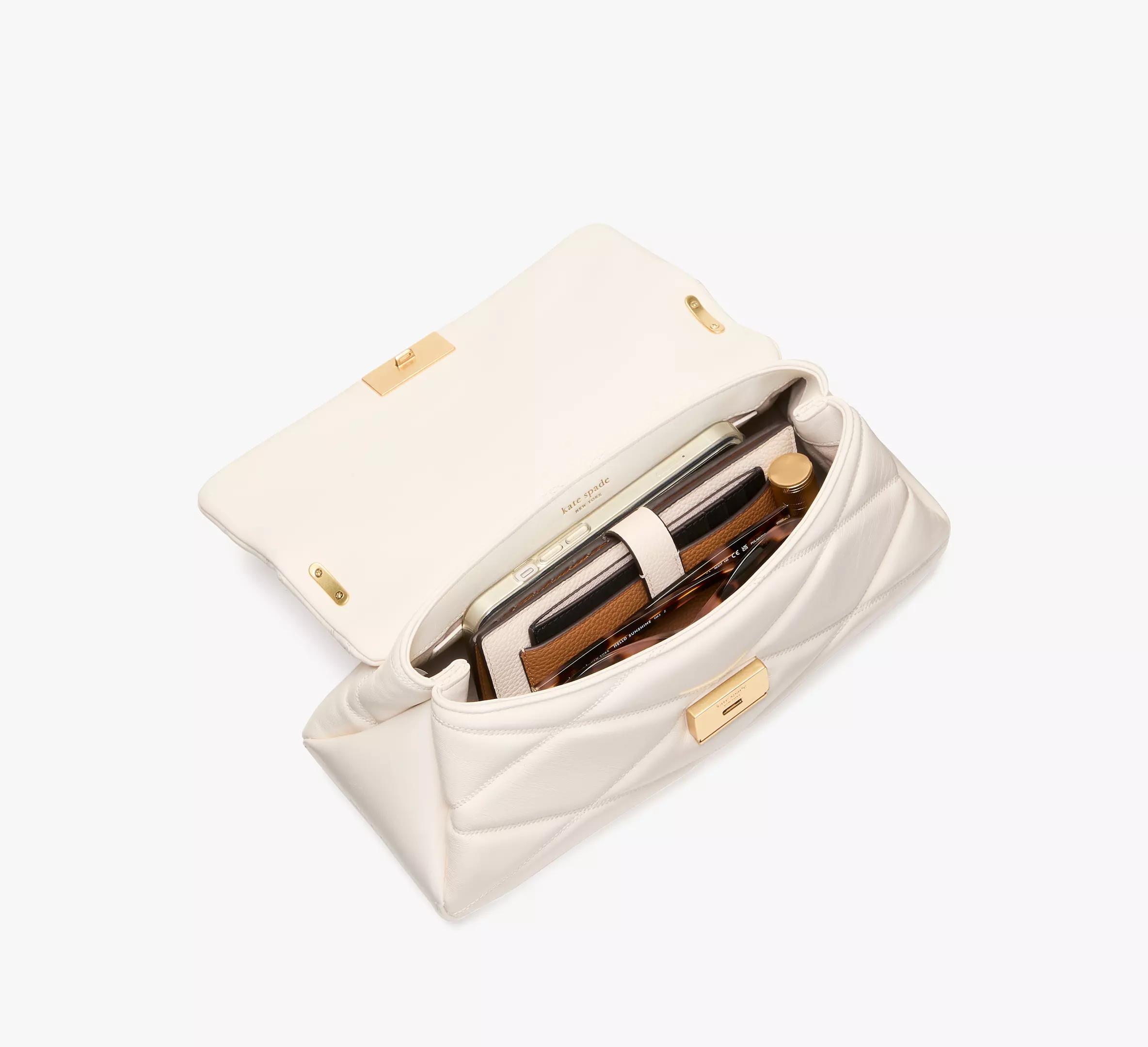 Grace Quilted Convertible Shoulder Bag Product Image
