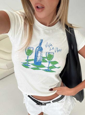 Viva La Vino Top Cream Product Image
