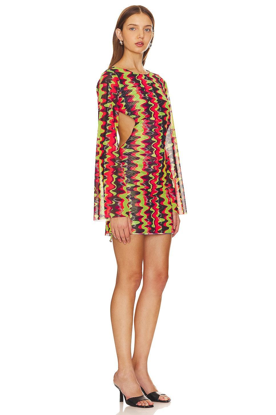 Open Back Mini Dress Gonza Product Image