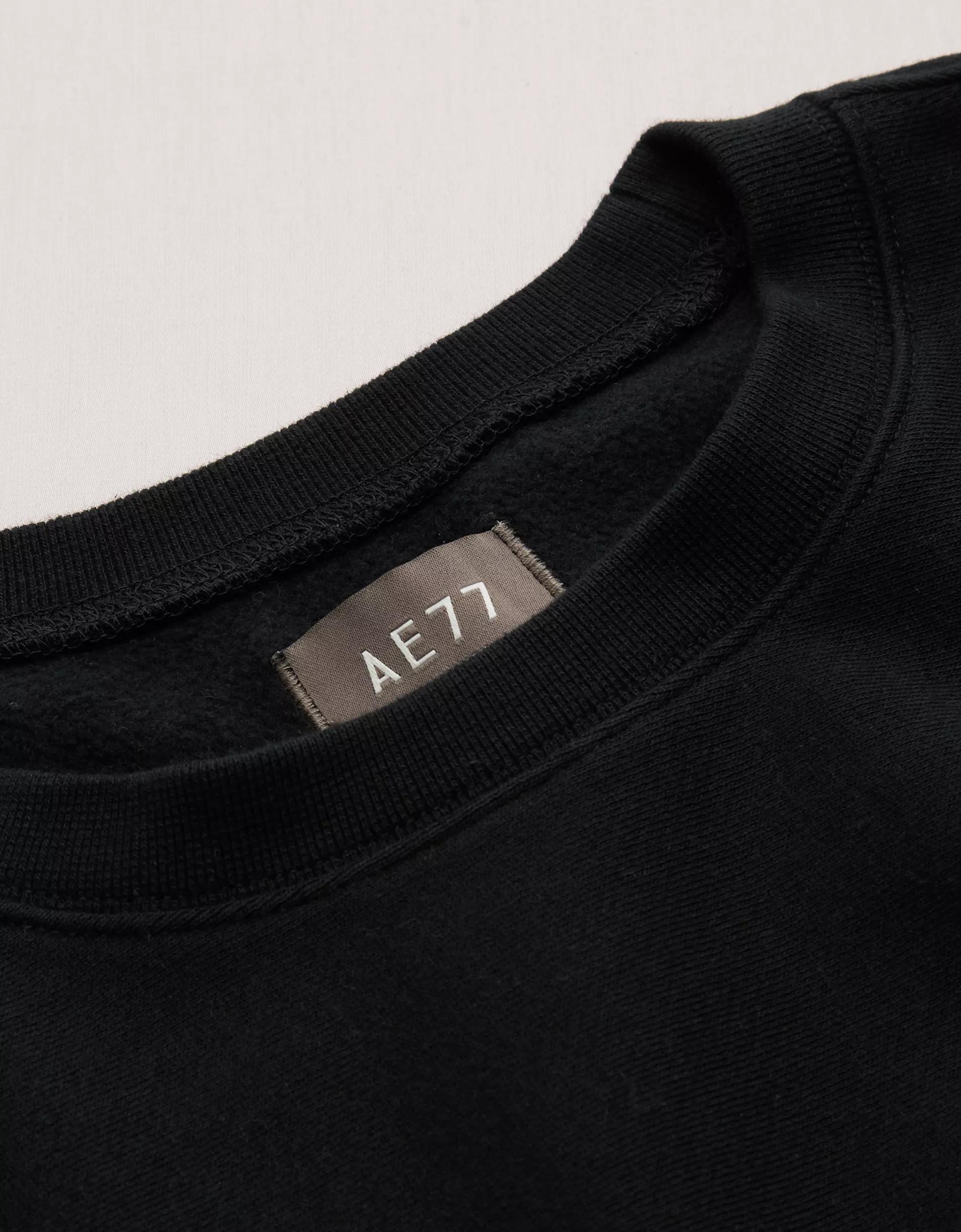AE77 Premium Fleece Crew Neck Sweatshirt Product Image