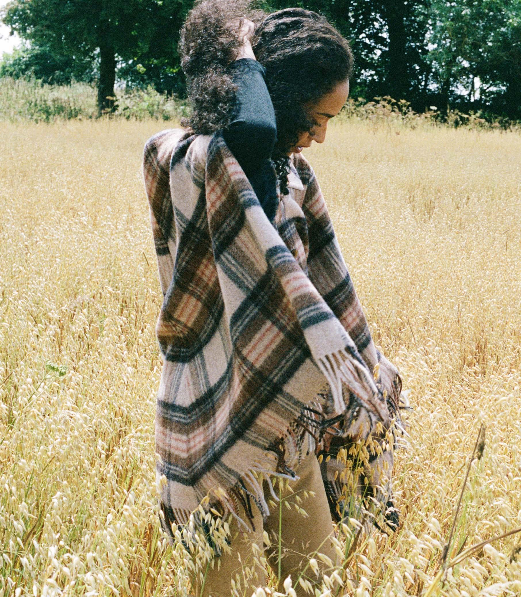 KENT CAPE -- MACLAINE PLAID Product Image