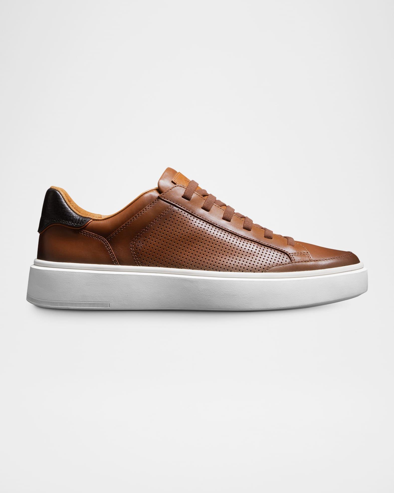 Men's Oliver Leather Slip-On Sneakers Product Image