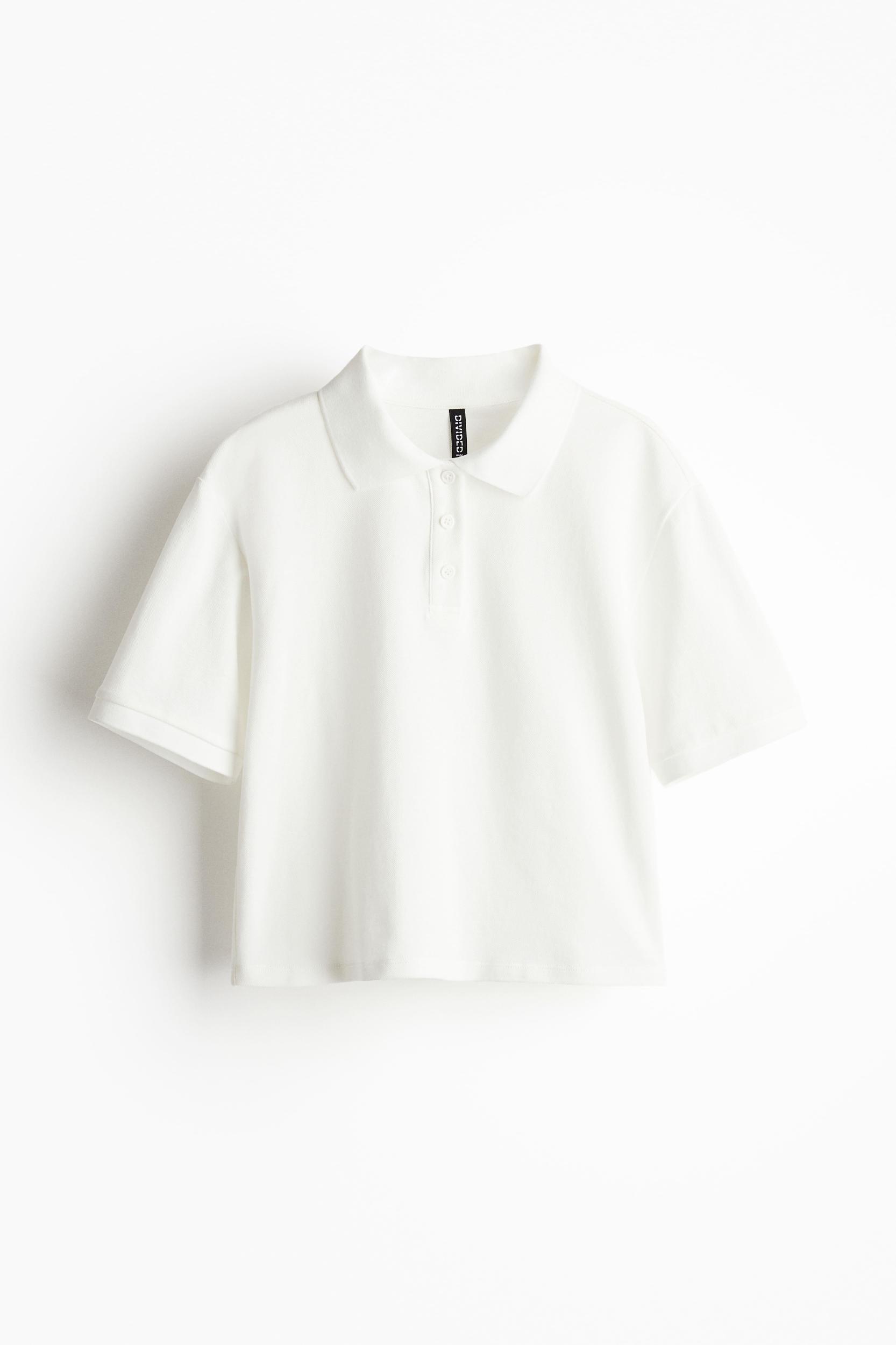 Short Pique Polo Shirt Product Image