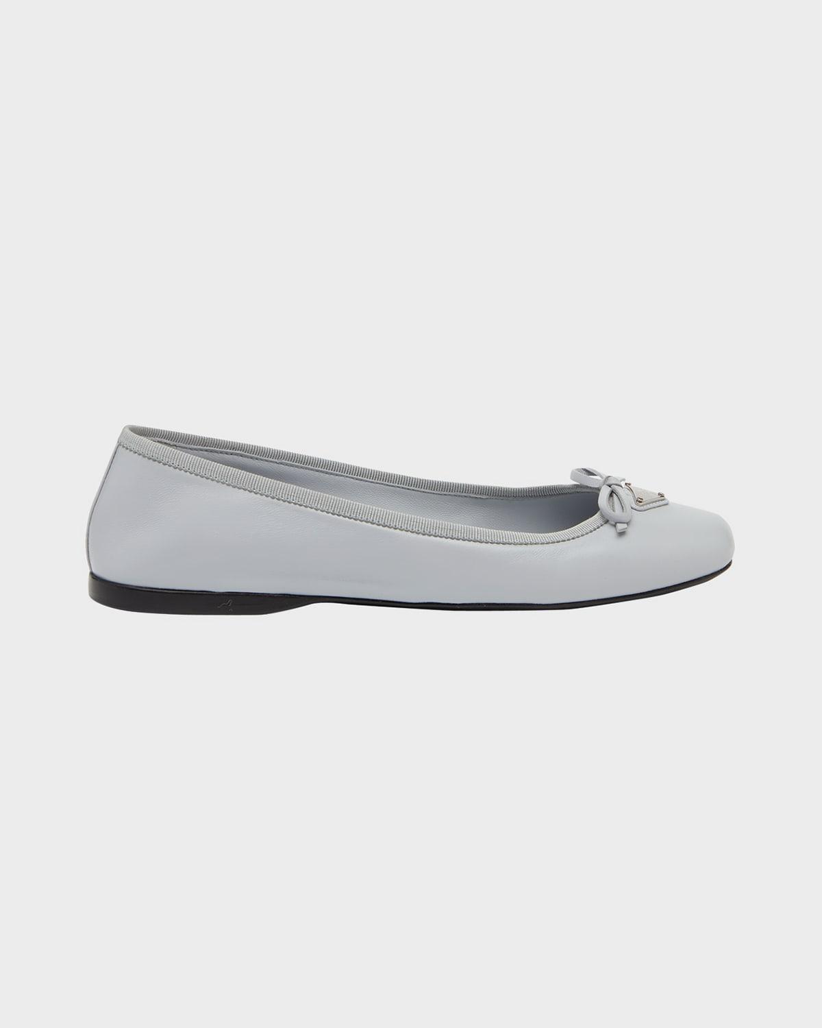 Womens Marley Leather Ballet Flats Product Image