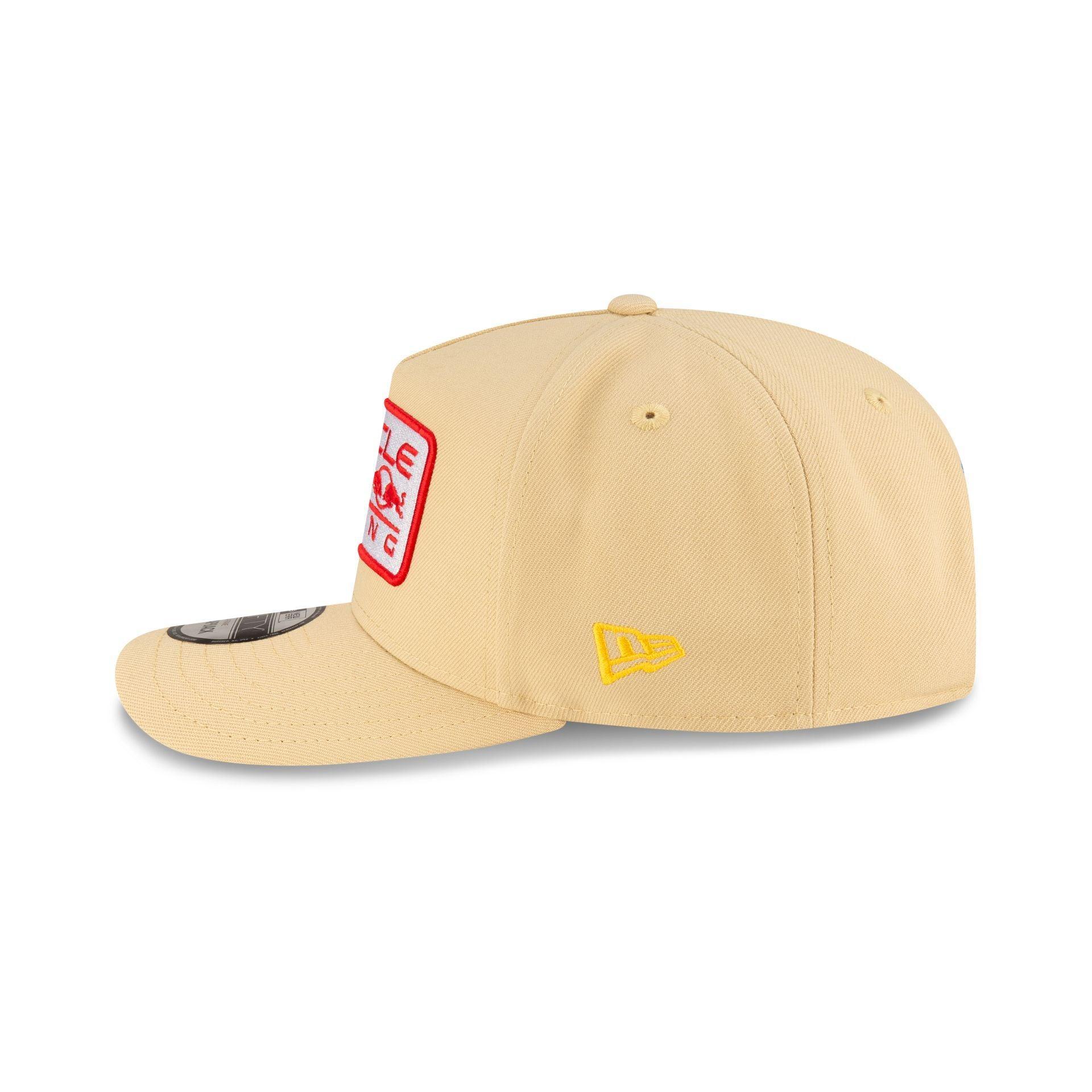 Oracle Red Bull Racing Light Gold 9FIFTY A-Frame Snapback Hat Male Product Image