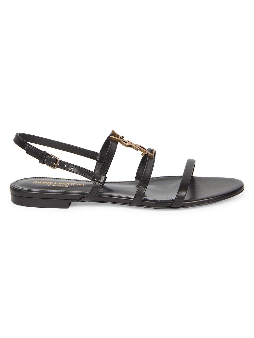 Saint Laurent Womens Cassandra Sandals Product Image
