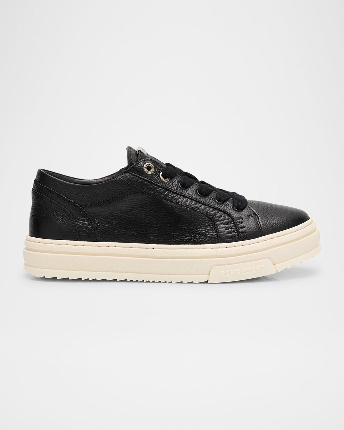 Mens HTN Leather Sneakers Product Image