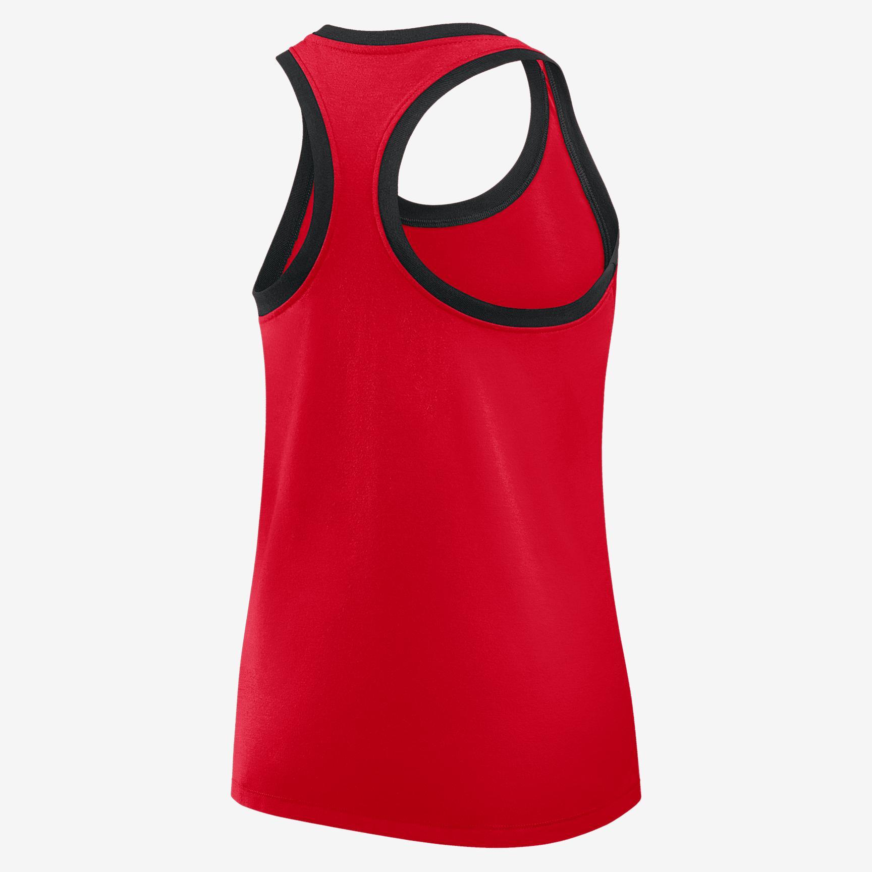 Ohio State Primetime Shadow Women's Nike College Racerback Tank Top Product Image