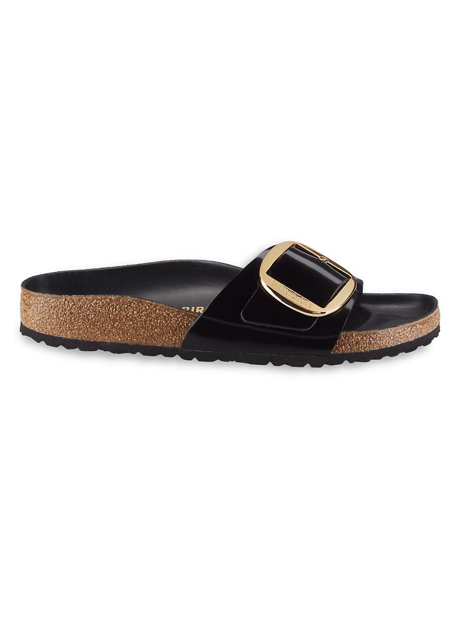 Womens Madrid Big Buckle High Shine Sandals Product Image