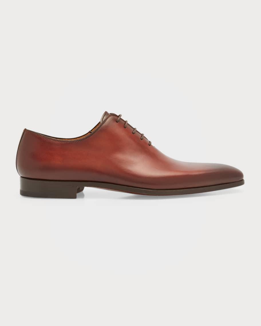 Mens Cruz Square-Toe Leather Oxfords Product Image