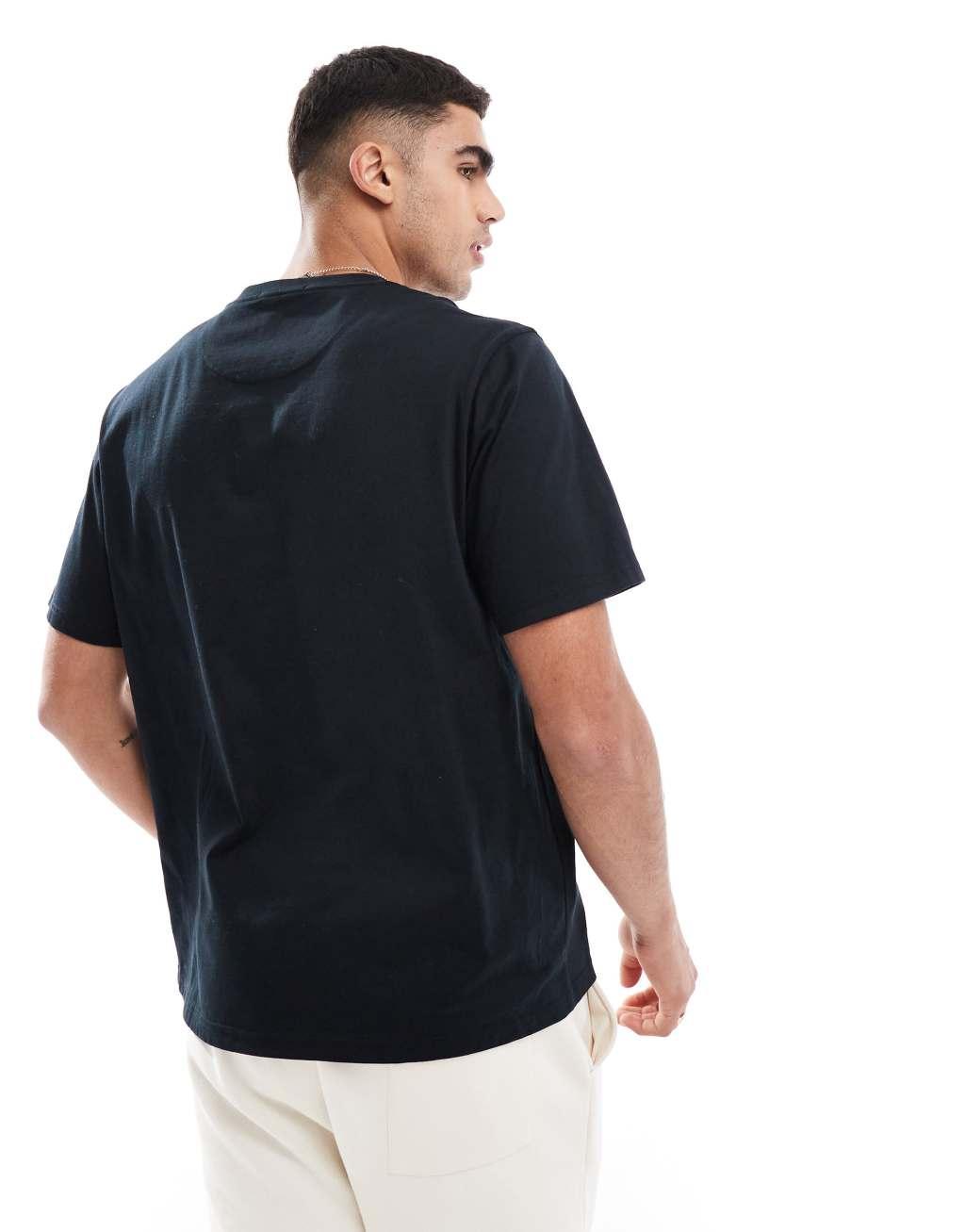 Jack & Jones oversized T-shirt with Picasso print in black Product Image