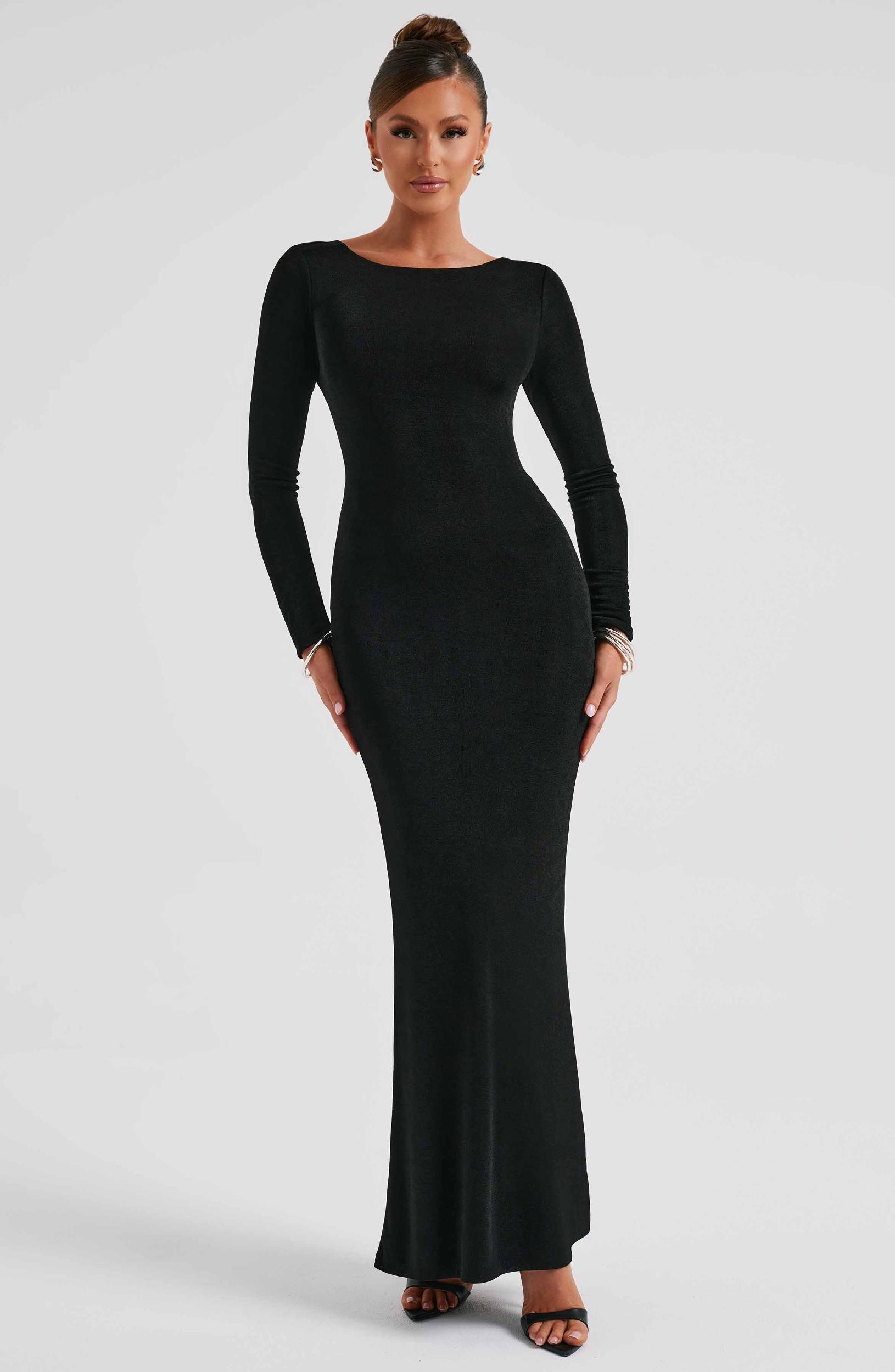 Anastassia Maxi Dress - Black Product Image