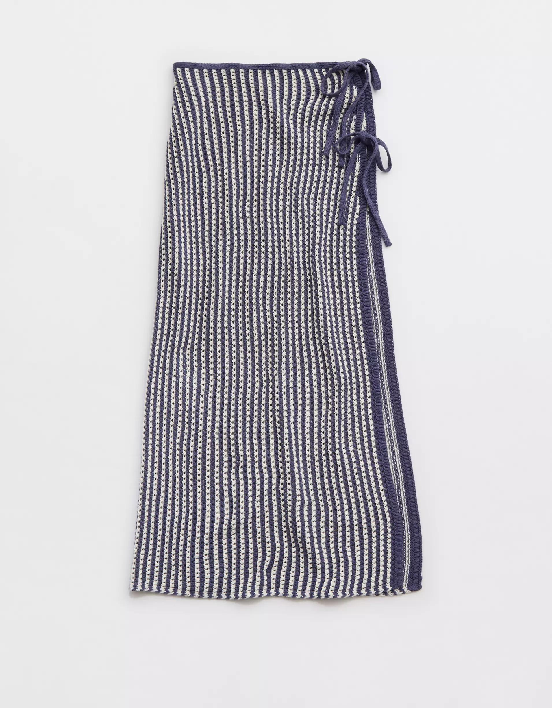 Aerie Crochet Wrap Sarong Product Image