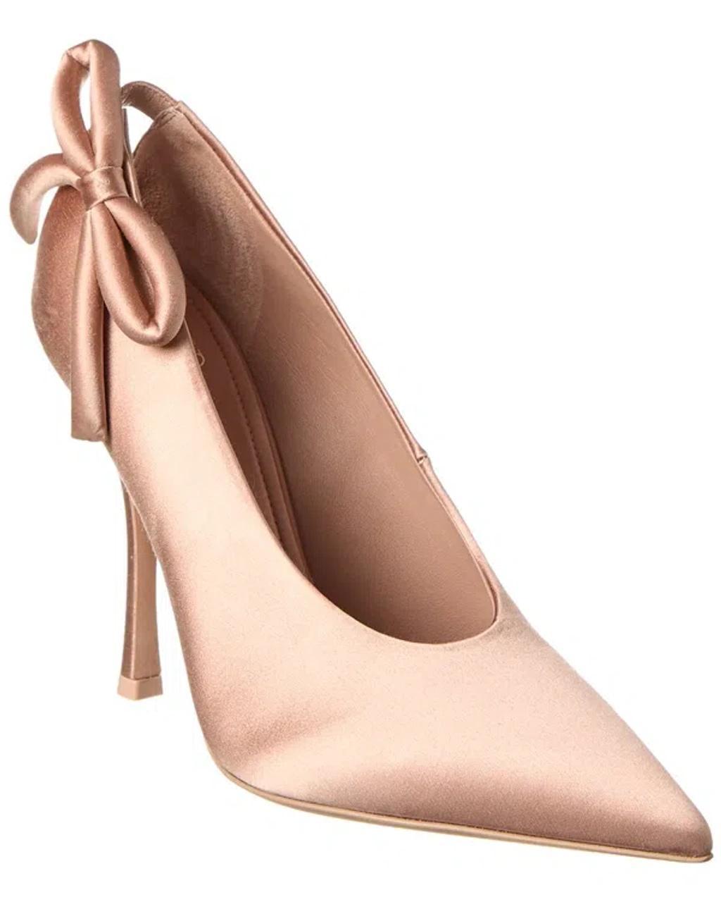VALENTINO GARAVANI Nite Out 110 Satin Pump In Pink Product Image