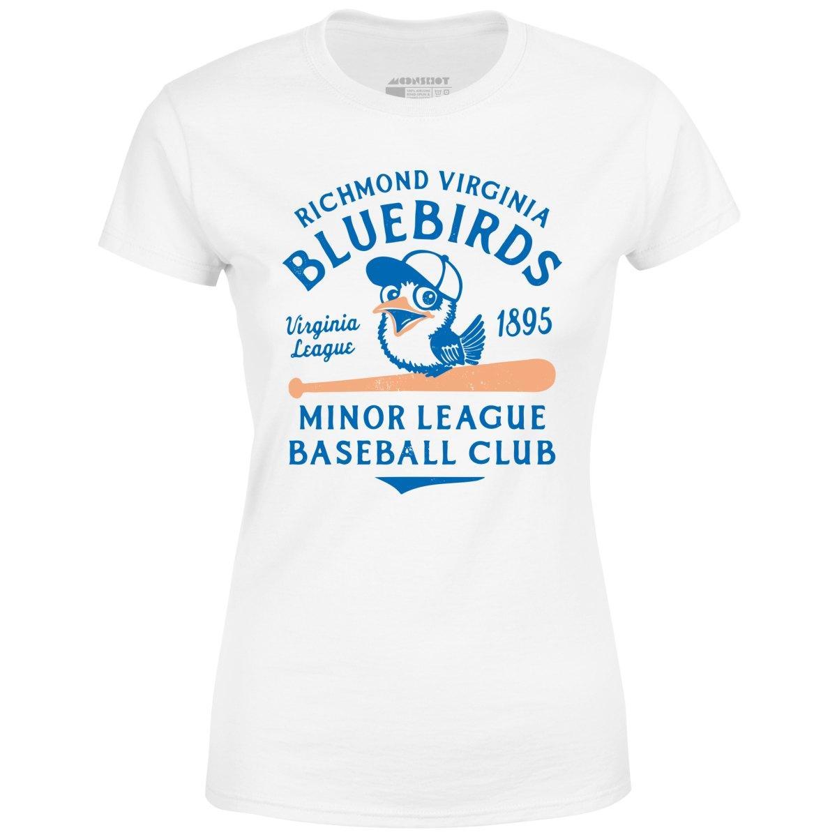 Richmond Bluebirds - Virginia - Vintage Defunct Baseball Teams - Women's T-Shirt Female Product Image