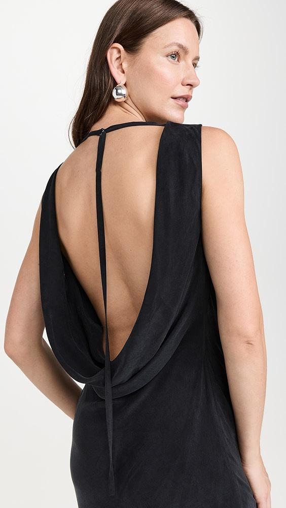 St. Agni Draped Cowl Dress | Shopbop Product Image