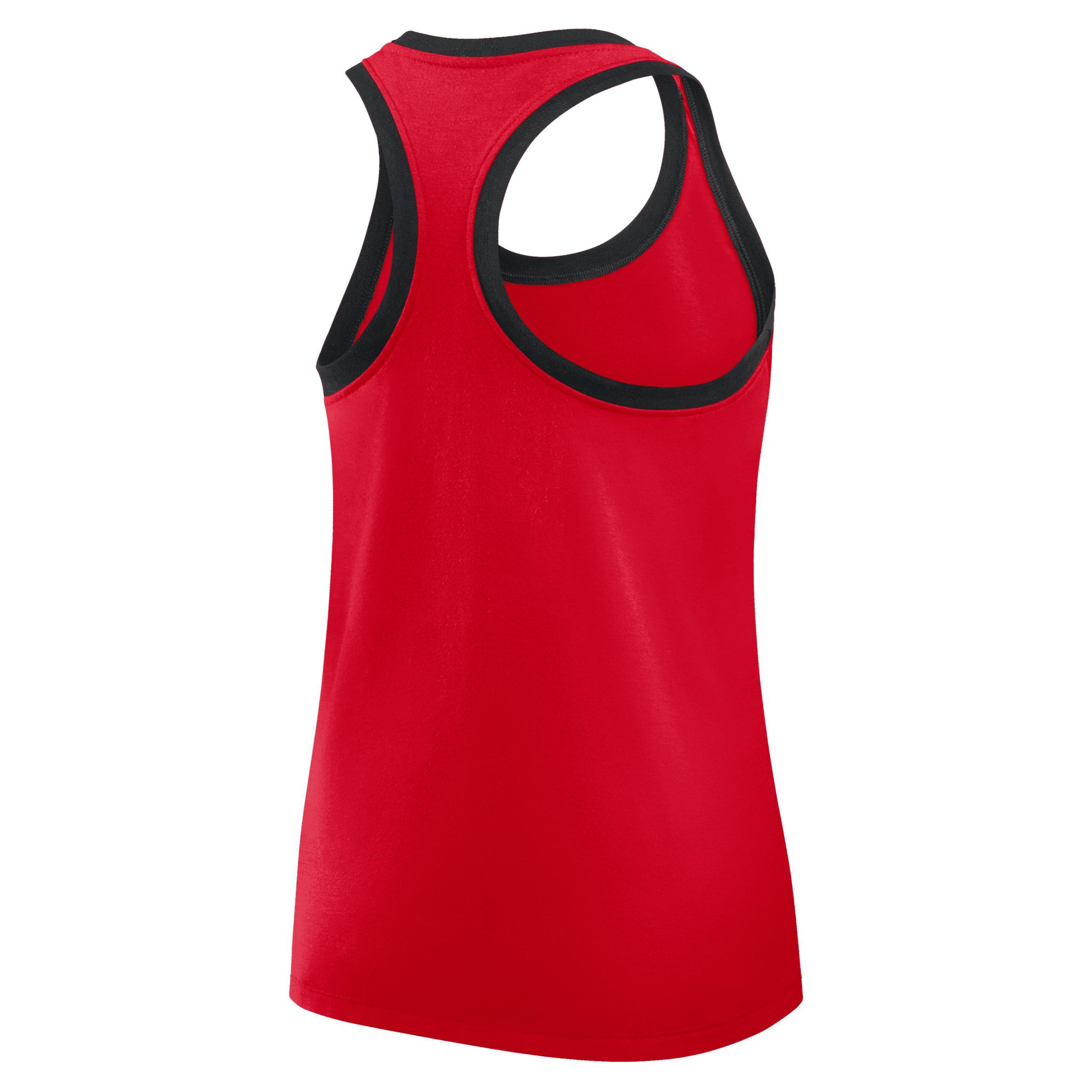Ohio State Primetime Shadow Women's Nike College Racerback Tank Top Product Image