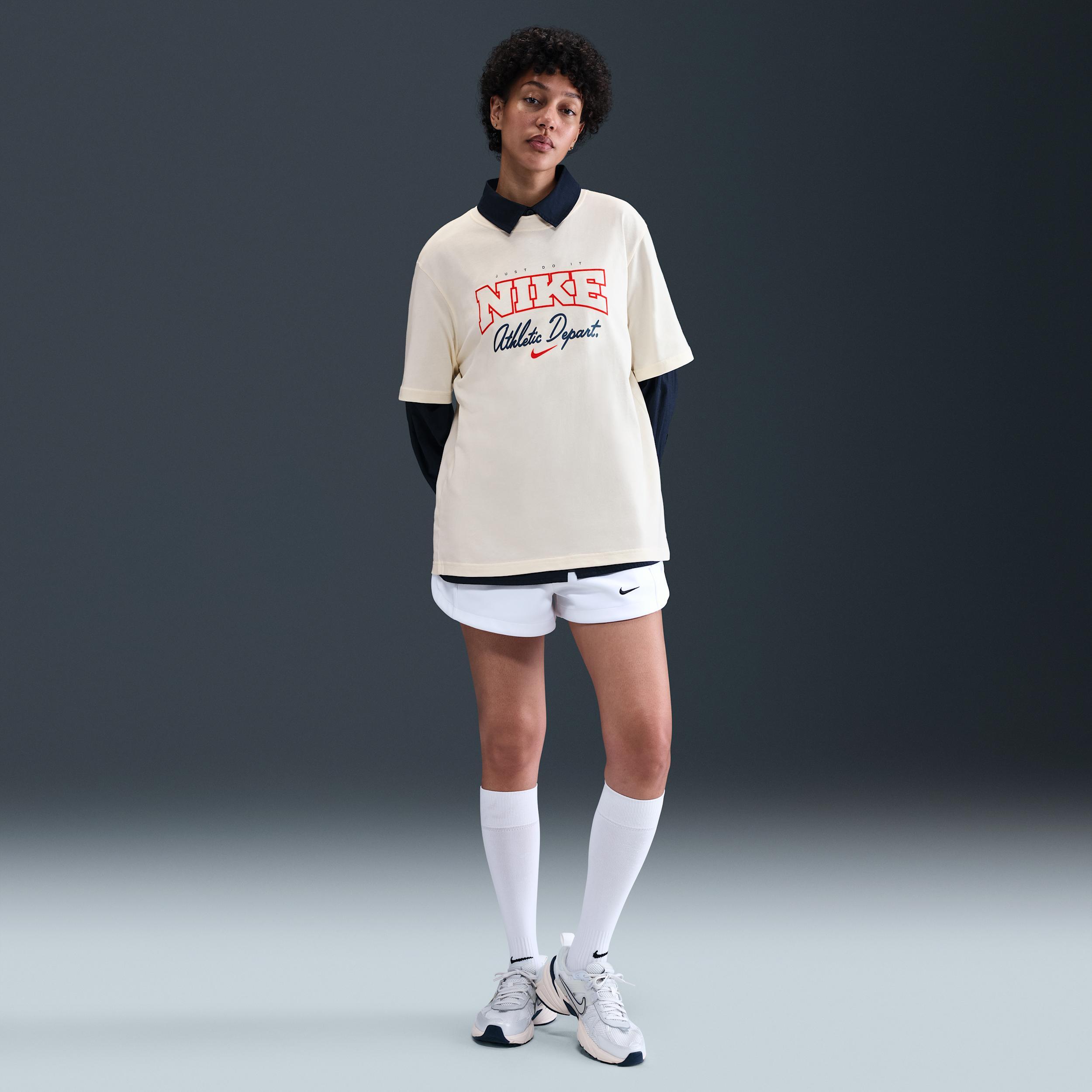 Nike Sportswear Women's Loose Short-Sleeve Graphic T-Shirt Product Image