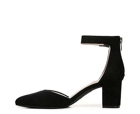 LifeStride Admire Women's Ankle Strap Pumps, Size: 5, Black Fabric Product Image
