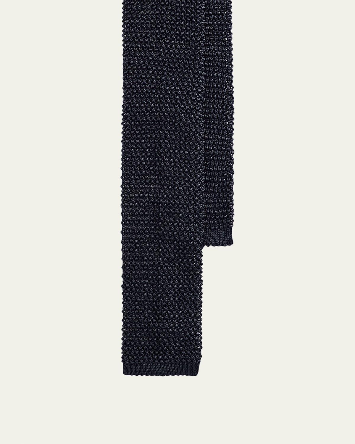 Mens Knit Silk Tie Product Image