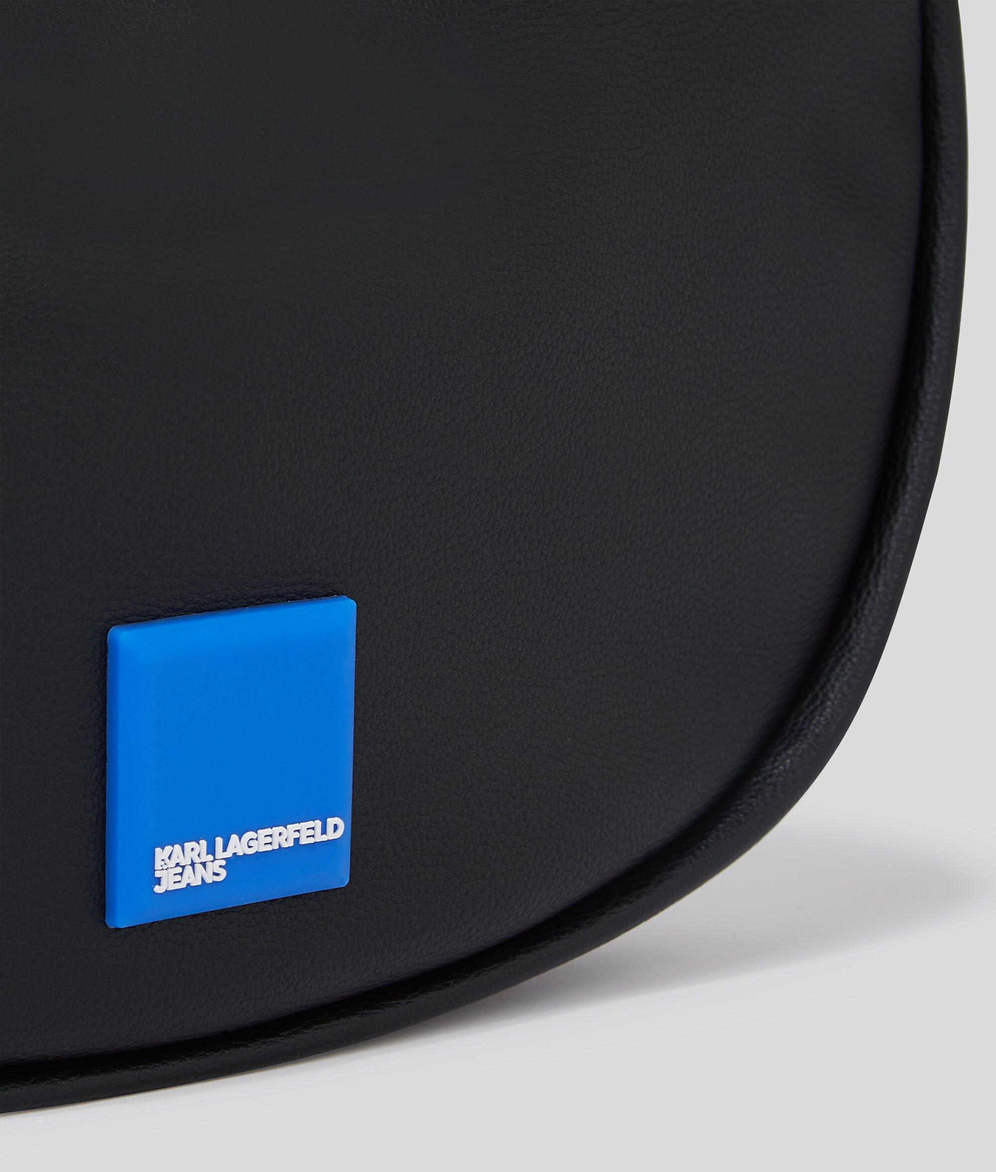 KLJ BOX LOGO HALF-MOON SHOULDER BAG Product Image