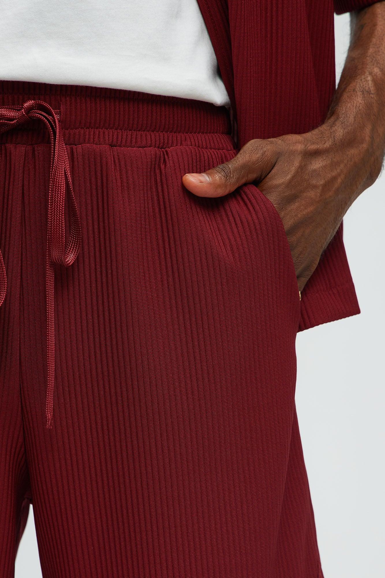 Show Up Basketball Short - Burgundy Product Image