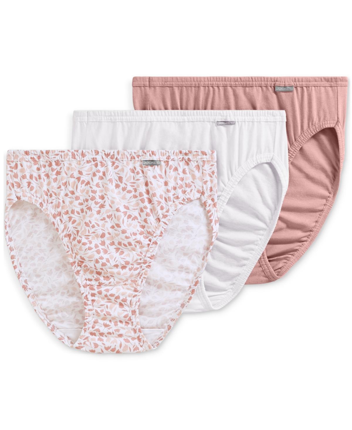 Womens Jockey Elance 3-pk. French Cut Panty Set 1487 Product Image