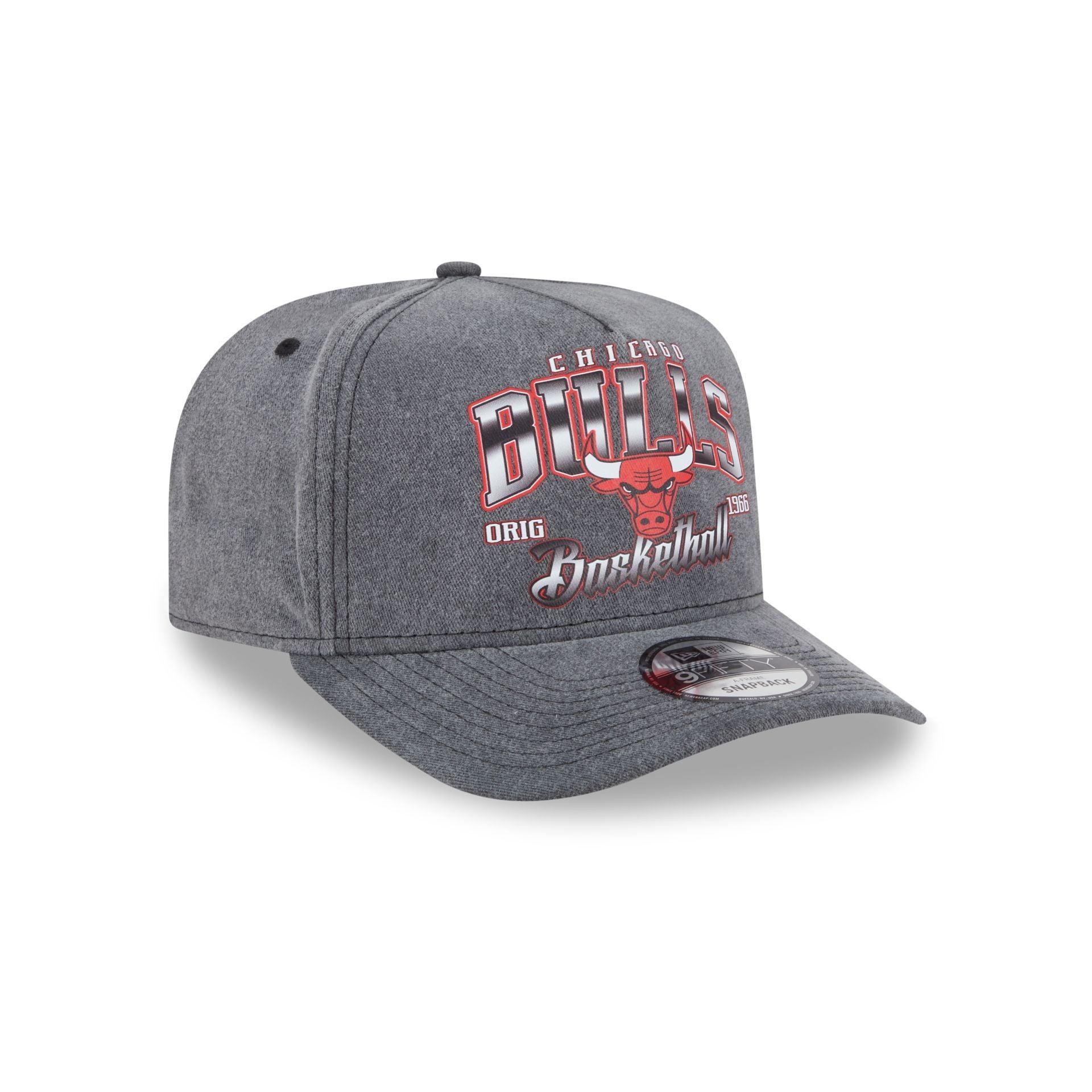 Chicago Bulls Washed 9FIFTY A-Frame Snapback Hat Male Product Image
