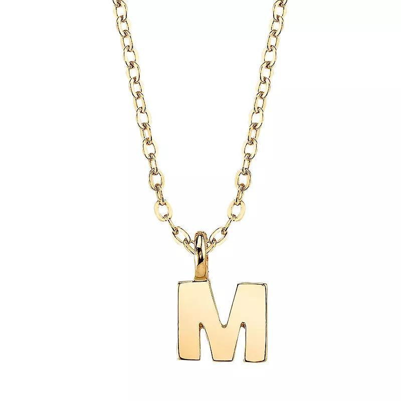 1928 Initial Pendant Necklace, Womens Product Image